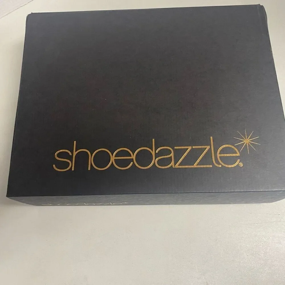 SHOEDAZZLE Women’s Knee Boots Reena Snake Design Beown Size 8 Zipper Closure NEW